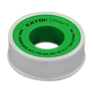 pásky těsnící teflonové, sada 3 ks, 12 mm x 10 m