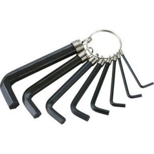 L-klíče IMBUS, sada 8ks, 2-10mm EXTOL CRAFT